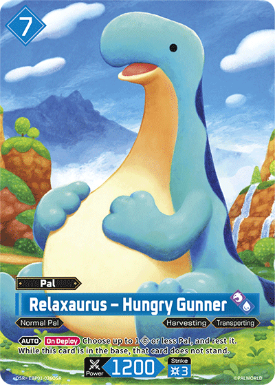 Relaxaurus – Hungry Gunner