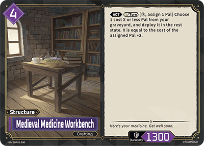 Medieval Medicine Workbench