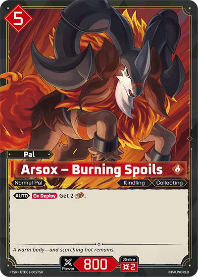 Arsox – Burning Spoils