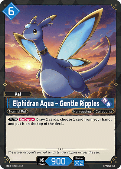 Elphidran Aqua – Gentle Ripples